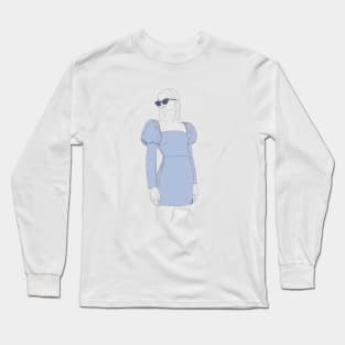 Puffed Sleeves Long Sleeve T-Shirt